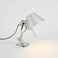 Clip-On Task Lamp, switched on against a plain studio background