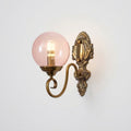Colored Glass Wall Lamp