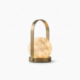 Alabaster Portable Lantern Lamp