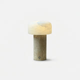 Travertine and Alabaster Cordless Lamp