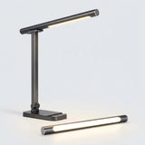Folding Desk Lamp with Touch Dimming and USB Port
