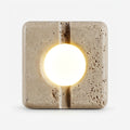 Travertine Block Wall Lamp