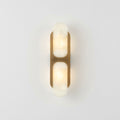 Alabaster Tube Wall Lamp
