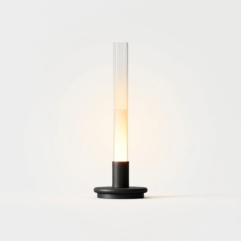 Acrylic Column Cordless Table Lamp