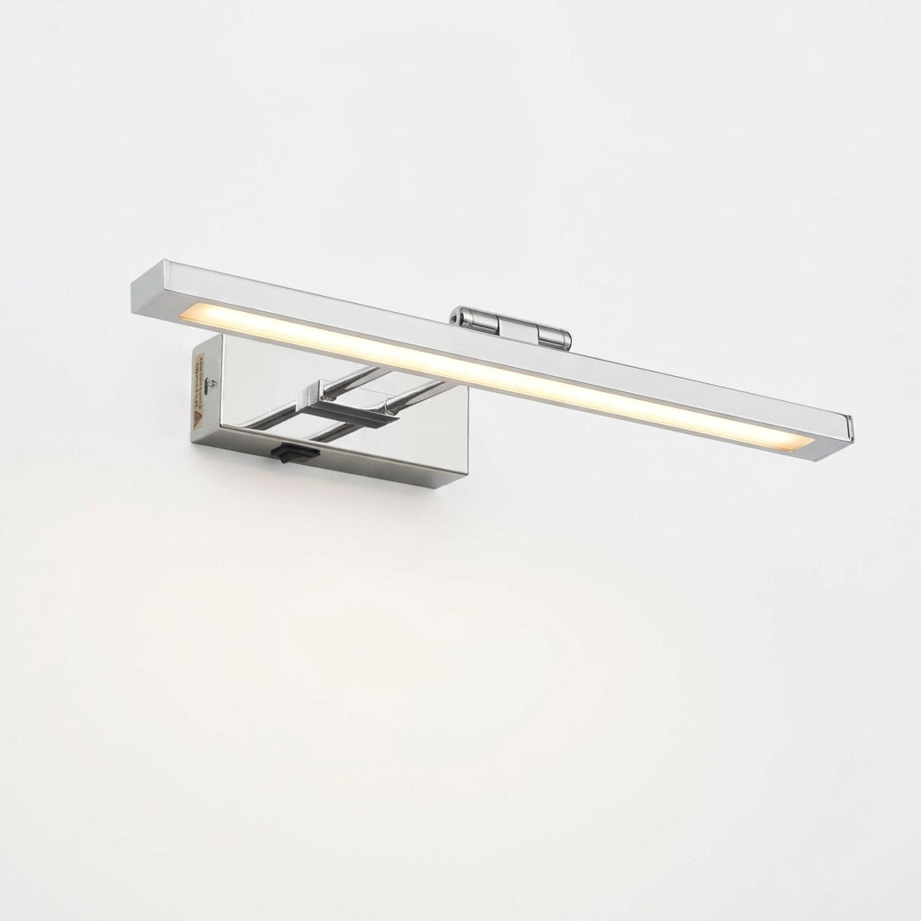 Rechargeable Swing-Arm Picture Light 16 in, switched on against a plain studio background
