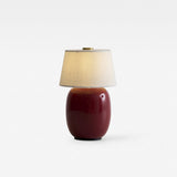 Ceramic and Fabric Cordless Lamp