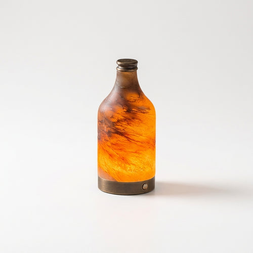 Alabaster Bottle Cordless Lamp