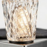 Crystal Cordless Accent Lamp – detail