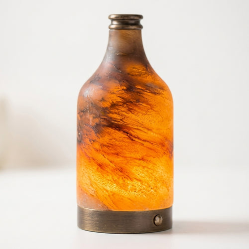 Alabaster Bottle Cordless Lamp – detail