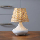 Woven Bamboo Table Lamp – detail