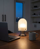 Ribbed Glass Cordless Lamp – desk