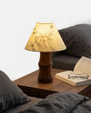 Oak and Linen Cordless Lamp – bedside