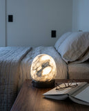 Alabaster Dome Cordless Lamp – bedside