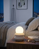 Travertine Cube Cordless Lamp – bedside