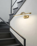 Brass Rechargeable Wall Light – stair