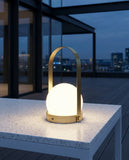 Dome Glass Cordless Lamp – terrace