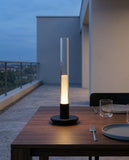 Acrylic Column Cordless Table Lamp – terrace