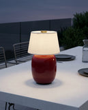 Ceramic and Fabric Cordless Lamp – terrace