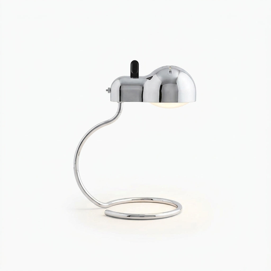 Industrial Dome Desk Lamp – Chrome