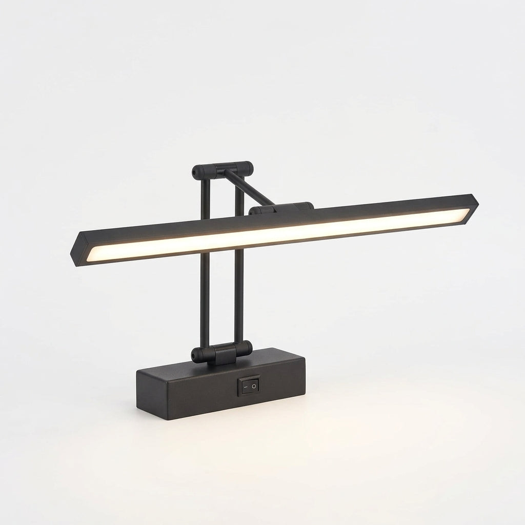 Rechargeable Swing-Arm Picture Light 16 in – Black