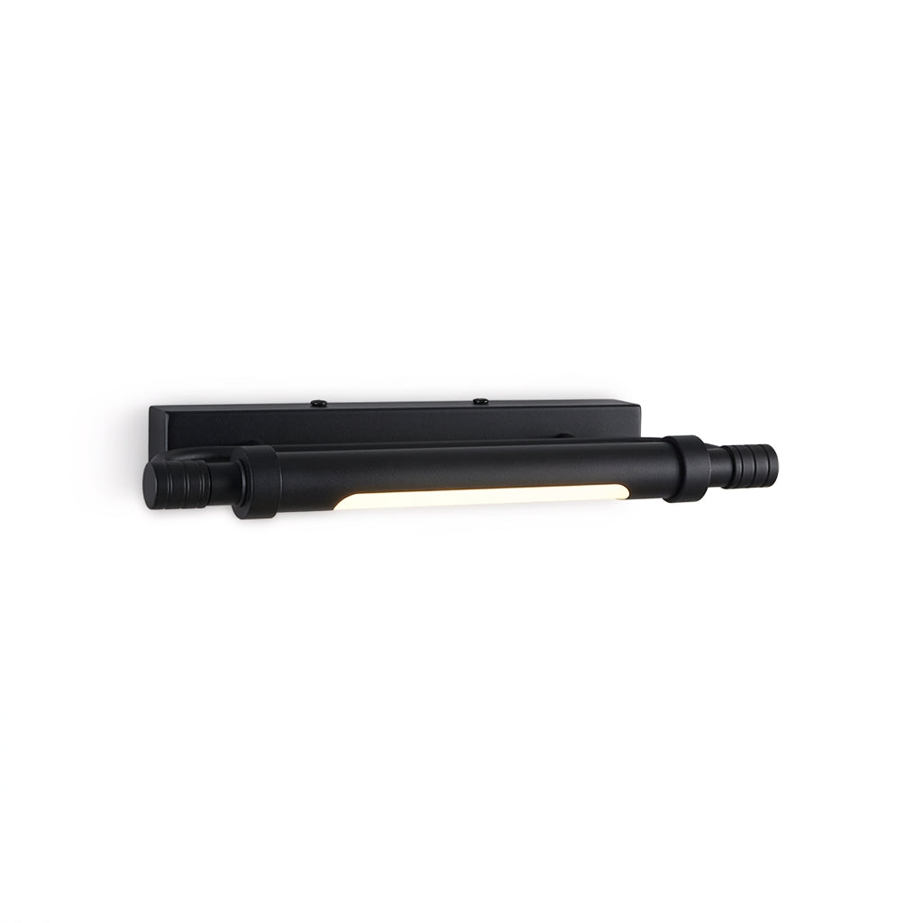 Brass Linear Wall Sconce – Black
