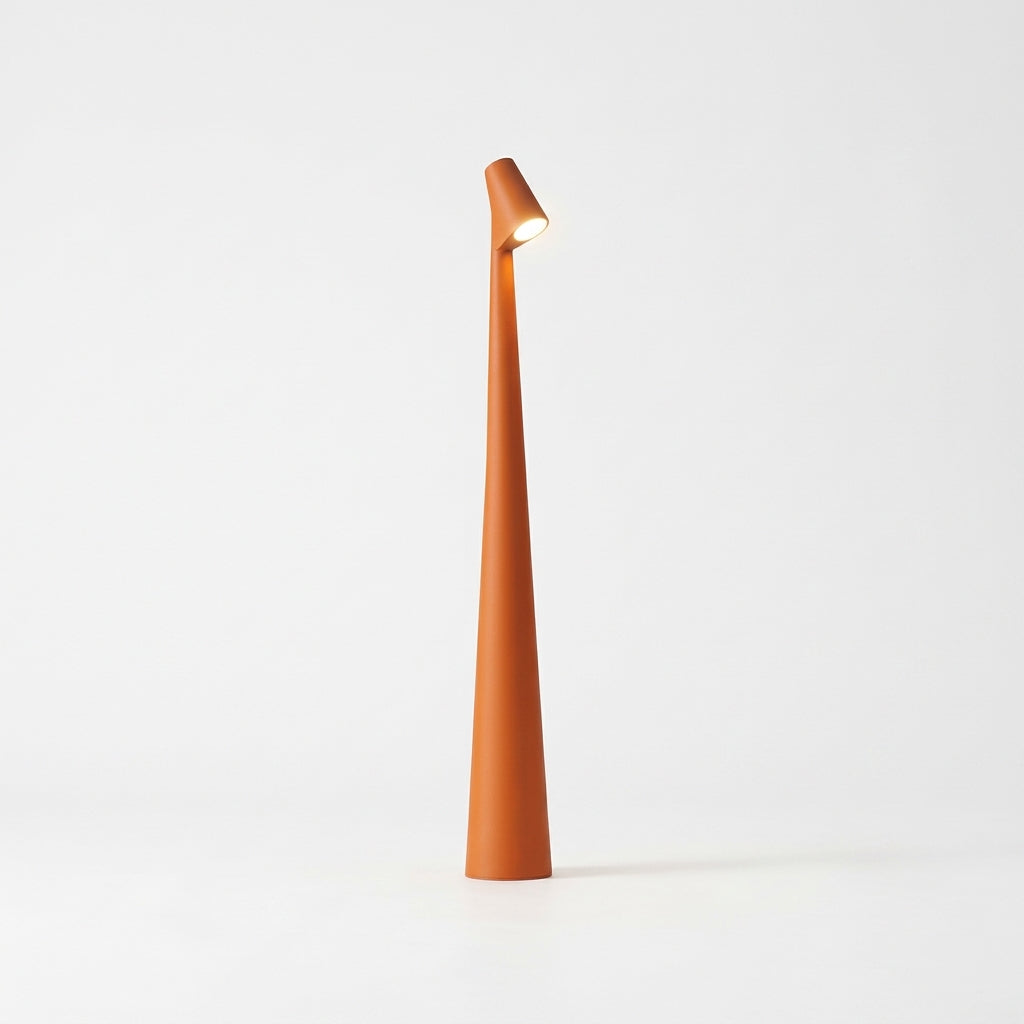 Slim Aluminum Stick Lamp – Orange