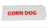 Tabletop king 3" x 3/4" x 7" Printed Paper Corn Dog Wrapper - 1000/Case
