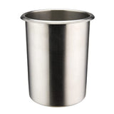 Winco BAMN-2, 2-Quart Stainless Steel Bain Marie Pot w/o Lid, Metal Sauce Pot