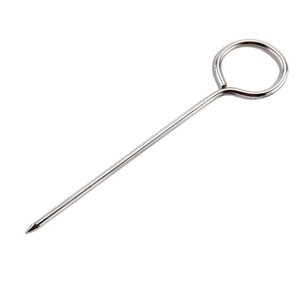 Royal Industries Round Skewers, Stainless Steel, 5" inches 12 Pack