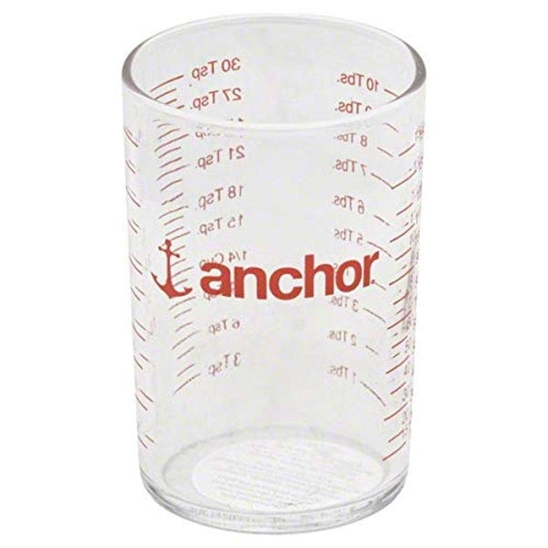 Anchor Hocking Heritage Hill Graduated Storage Jar with Glass Lid, 16 Ounce
