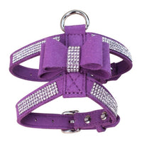 Rhinestone Puppy Dog Harness