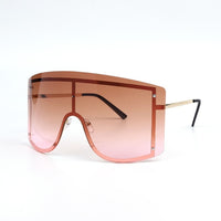 Oversized Women Gradient Sunglasses