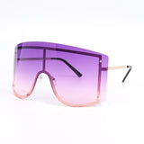 Oversized Women Gradient Sunglasses