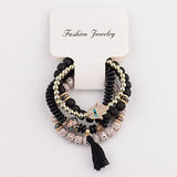 Vintage Bohemia Women Bracelets Set Charm