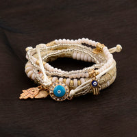 Vintage Bohemia Women Bracelets Set Charm