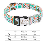 Personalized Engraved ID Reflective Pet Collar