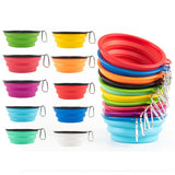 Portable 1000ml Large Collapsible Bowl