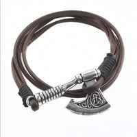 Norse Viking Rune Bracelet Asatru Rope Bangles