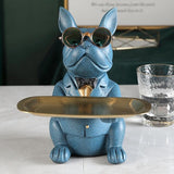 Cool Bulldog Statue Table Decoration
