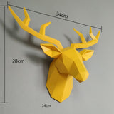 Deer Head Statue Decorative Art