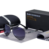 Titanium Alloy Sunglasses Polarized Men Sun Glasses