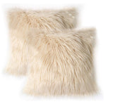 Soft Fur Plush Cushion Cover