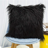 Soft Fur Plush Cushion Cover