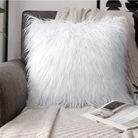 Soft Fur Plush Cushion Cover