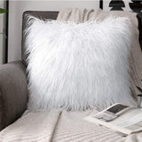 Soft Fur Plush Cushion Cover