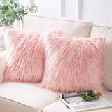 Soft Fur Plush Cushion Cover