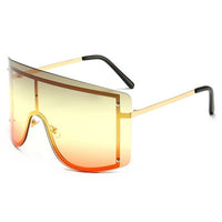 Oversized Women Gradient Sunglasses