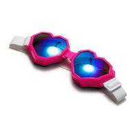 Heart Shaped Goggle Women Sunglasses