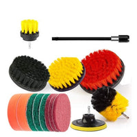 Bathroom Power Scrubber Brush Set