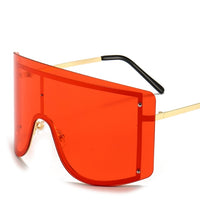 Oversized Women Gradient Sunglasses